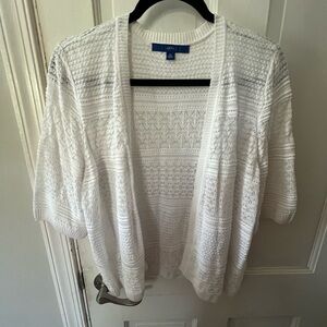 Apt. 9 Women's White Sweater - Size XL